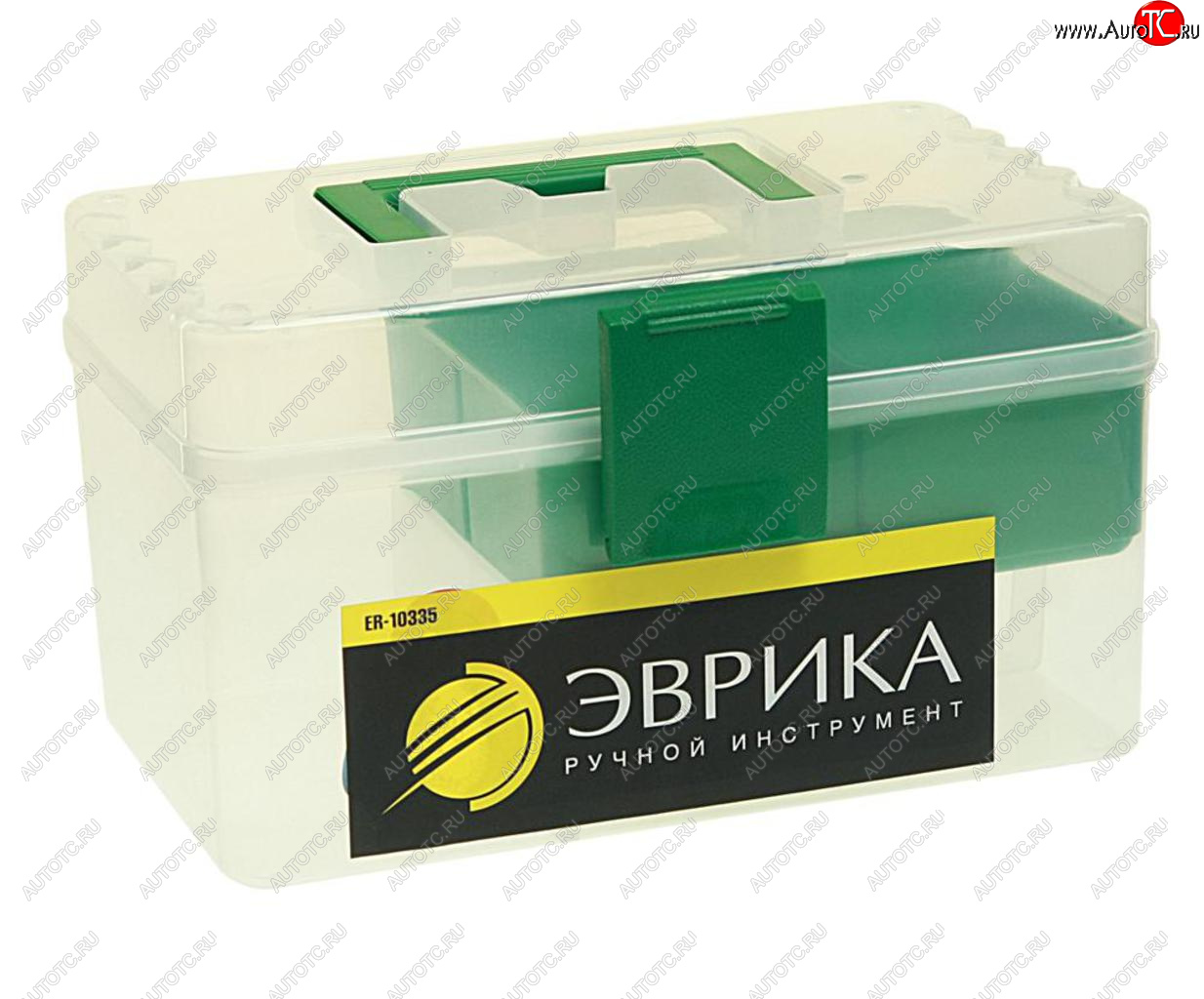 285 р. Ящик для инструмента 280х165х163мм прозрачный ЭВРИКА ЭВРИКА er-10335  с доставкой в г. Майкоп