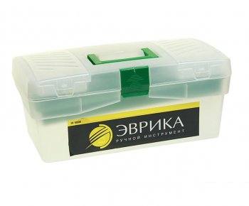 769 р. Ящик для инструмента 420х220х180мм прозрачный ЭВРИКА ЭВРИКА er-10338  с доставкой в г. Майкоп. Увеличить фотографию 1