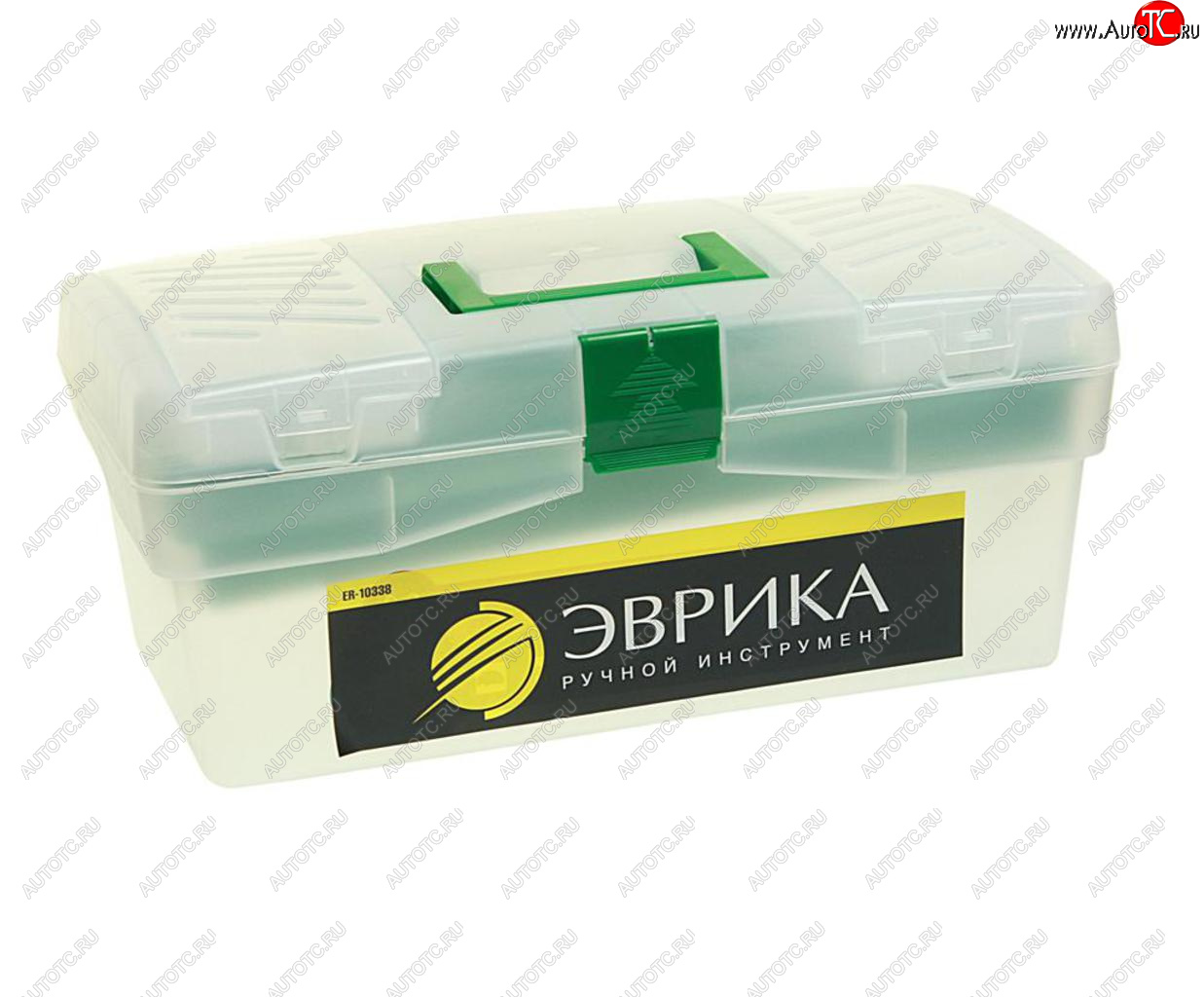 769 р. Ящик для инструмента 420х220х180мм прозрачный ЭВРИКА ЭВРИКА er-10338  с доставкой в г. Майкоп