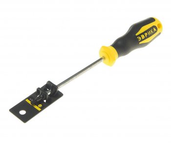 72 р. Отвертка TORX T27х125мм магнитная (с держателем) ЭВРИКА ЭВРИКА er-1dt-05h  с доставкой в г. Майкоп. Увеличить фотографию 1