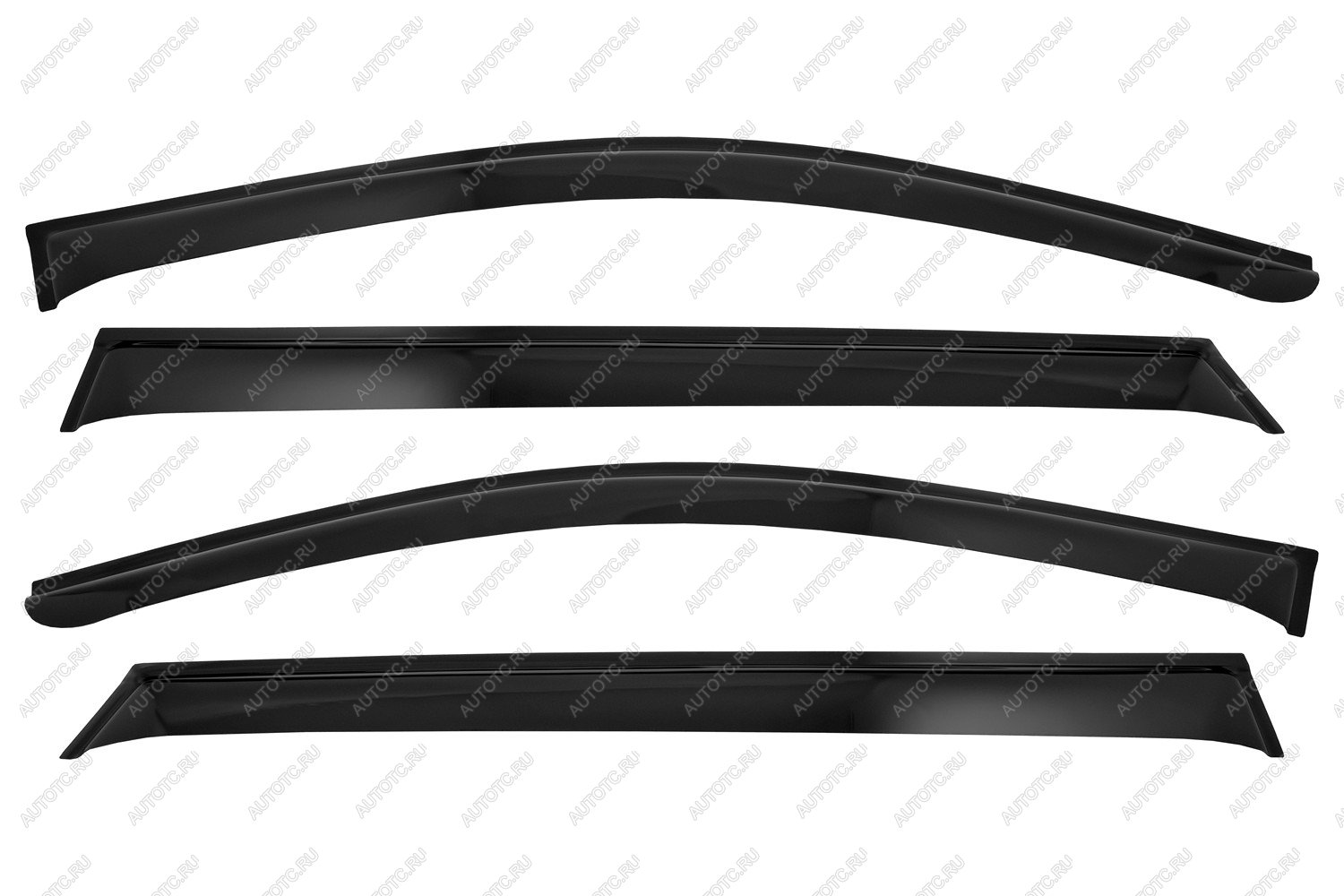 1 799 р. Дефлекторы окон накладной VOLKSWAGEN TAYRON X 2020- кроссовер  Фольксваген REIN reinwv1341  с доставкой в г. Майкоп