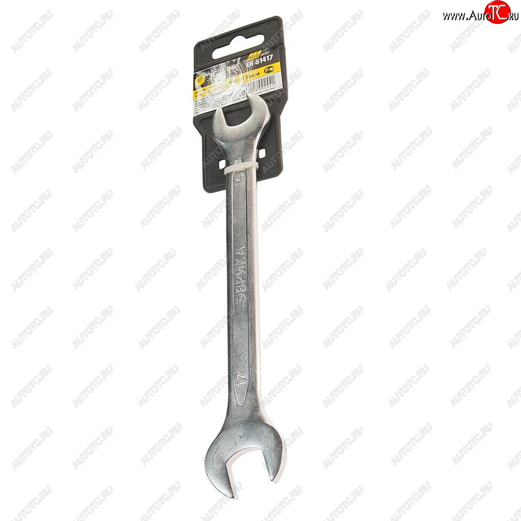 162 р. Ключ рожковый 14х17мм CrV Pro ЭВРИКА ЭВРИКА er-51417  с доставкой в г. Майкоп