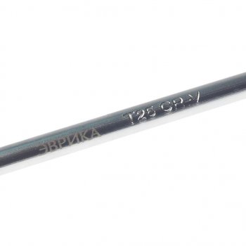 23 р. Ключ TORX Г-образный T25 удлиненный ЭВРИКА ЭВРИКА er-76625l  с доставкой в г. Майкоп. Увеличить фотографию 2