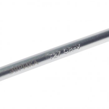 35 р. Ключ TORX Г-образный T27 экстрадлинный ЭВРИКА ЭВРИКА er-76627xl  с доставкой в г. Майкоп. Увеличить фотографию 2