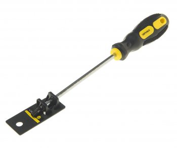 57 р. Отвертка TORX T30х150мм магнитная с противоскользящей ручкой (с держателем) ЭВРИКА ЭВРИКА er-7dt-06h  с доставкой в г. Майкоп. Увеличить фотографию 1