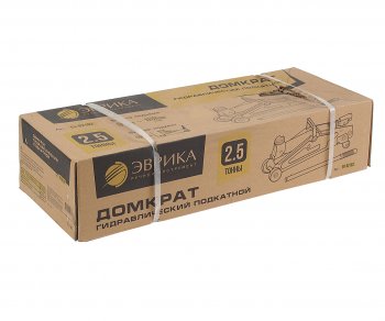 6 499 р. Домкрат подкатной 2.5т 85-385мм с низким подхватом ЭВРИКА ЭВРИКА er-82103  с доставкой в г. Майкоп. Увеличить фотографию 4