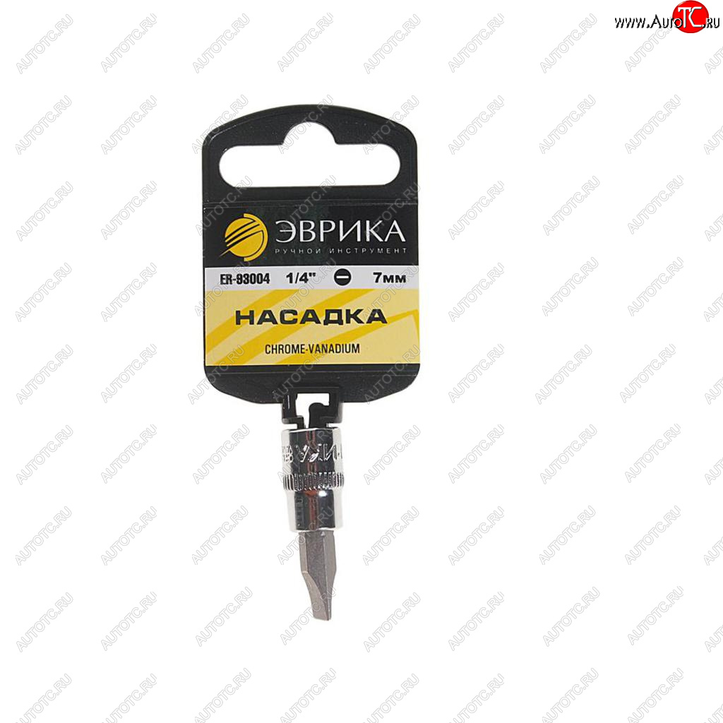 21 р. Бита-головка 14 SL7.0 L=37мм с держателем ЭВРИКА ЭВРИКА er-93004h  с доставкой в г. Майкоп