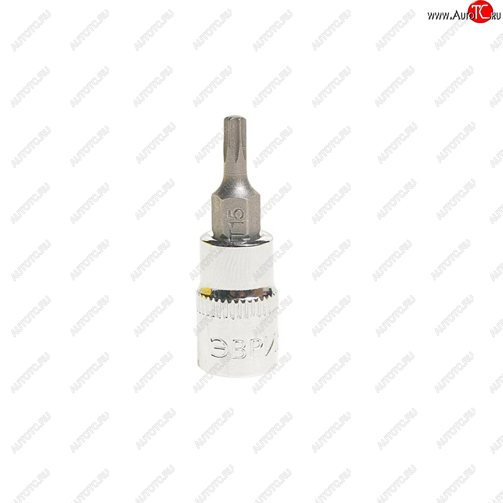 31 р. Бита-головка 14 TORX T15х37мм ЭВРИКА ЭВРИКА er-93203  с доставкой в г. Майкоп