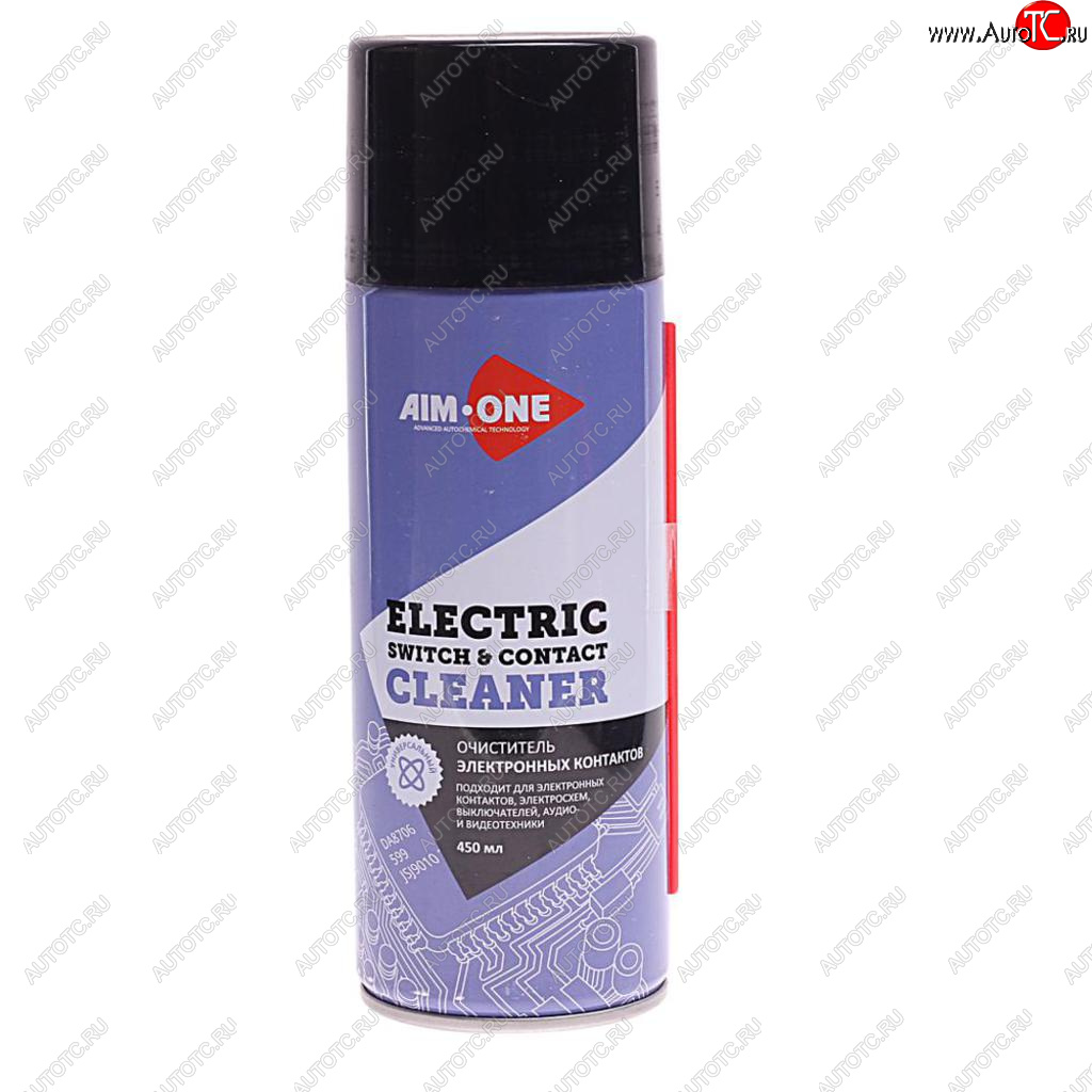 339 р. Очиститель электроконтактов 450мл аэрозоль Switch & Contact Cleaner AIM-ONE AIM-ONE es-270  с доставкой в г. Майкоп