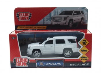 819 р. Модель автомобиля CADILLAC Escalade металлическая ТЕХНОПАРК ТЕХНОПАРК escalade-wt  с доставкой в г. Майкоп. Увеличить фотографию 2