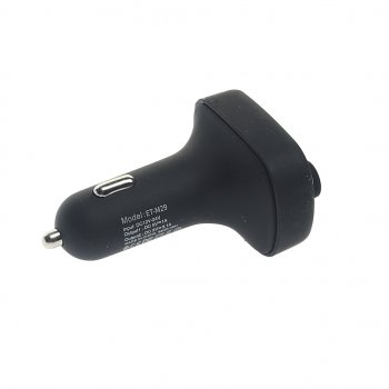 959 р. Устройство зарядное в прикуриватель с трансмиттером (bluetooth,hands free) EARLDOM EARLDOM et-m29 black  с доставкой в г. Майкоп. Увеличить фотографию 2