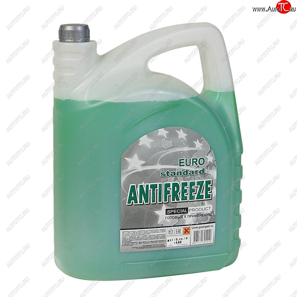 1 679 р. Антифриз зеленый -35C 10л EURO STANDARD EURO STANDARD eurogrn10  с доставкой в г. Майкоп