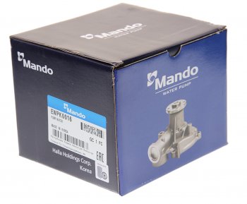 3 299 р. Насос водяной KIA Picanto (11-) (1.0) MANDO MANDO ewpk0016 MANDO ewpk0016  с доставкой в г. Майкоп. Увеличить фотографию 2