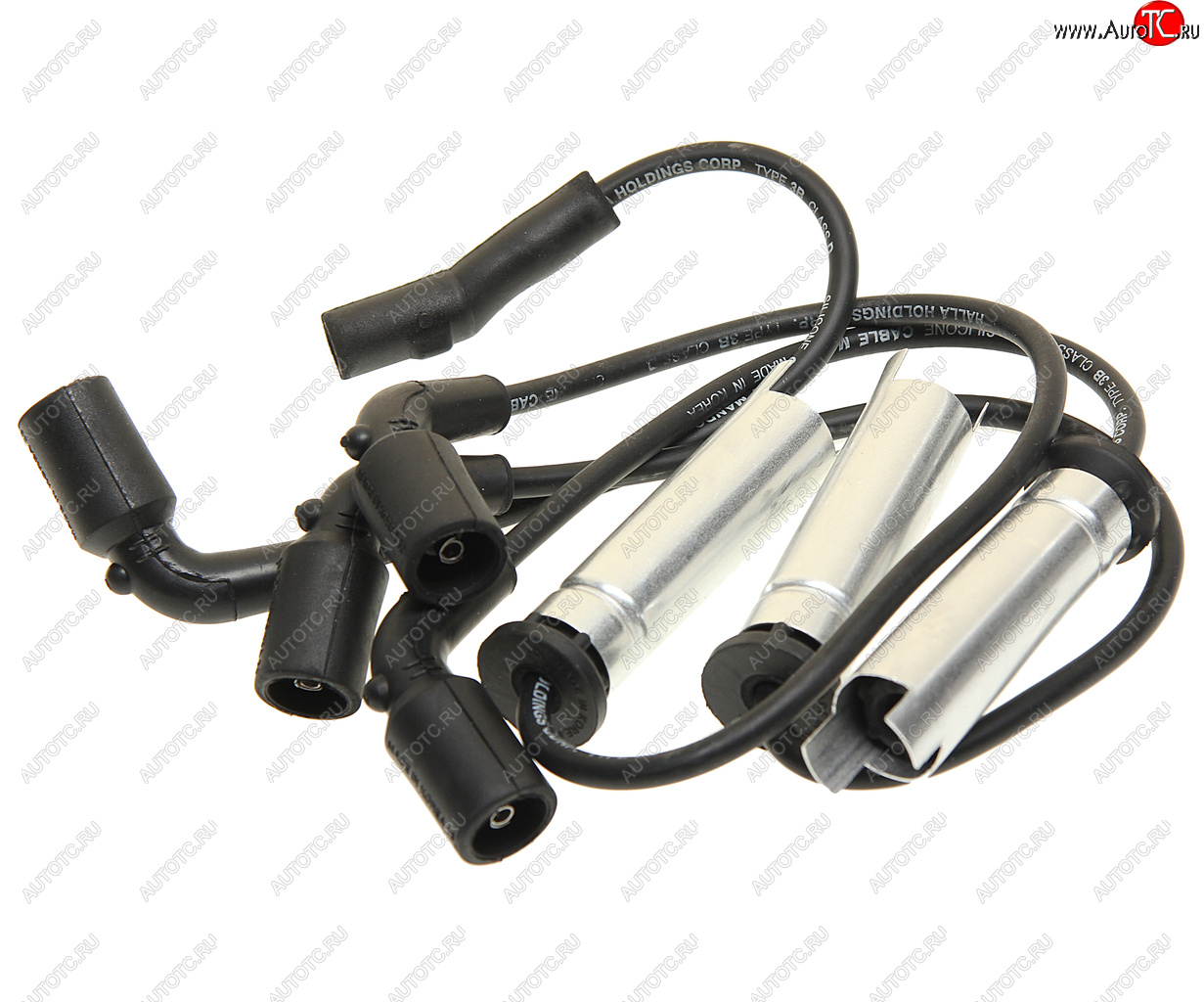 1 539 р. Провод высоковольтный DAEWOO Nexia (8V) CHEVROLET Lanos (8V),Aveo (1.4) (8V) комплект MANDO MANDO ewtd00003h  с доставкой в г. Майкоп