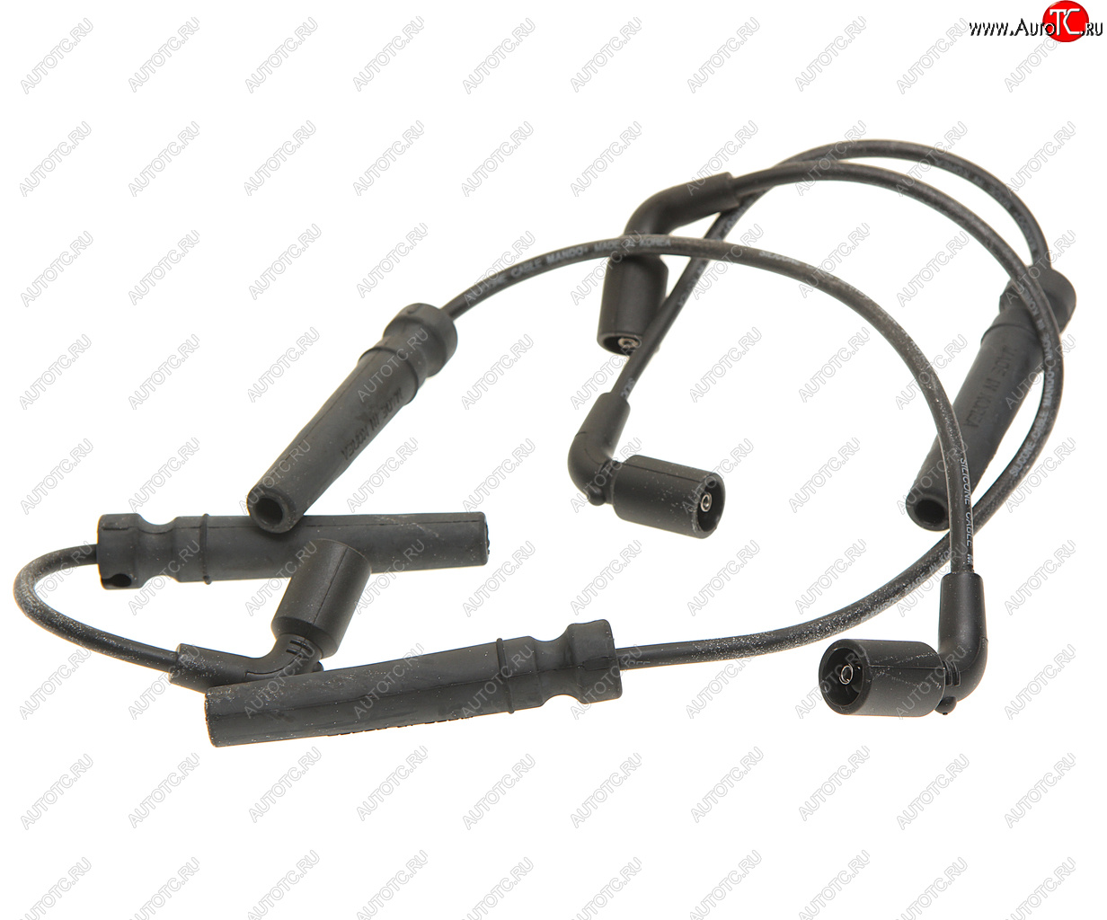 1 539 р. Провод высоковольтный DAEWOO Nexia (1.5 DOHC) CHEVROLET Aveo (1.4) (под модуль) комплект MANDO MANDO ewtd00013h  с доставкой в г. Майкоп