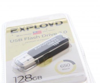 899 р. Карта памяти USB 128GB EXPLOYD EXPLOYD ex-128gb-650-black  с доставкой в г. Майкоп. Увеличить фотографию 2