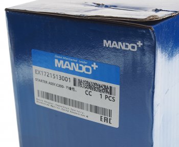 18 999 р. Стартер SSANGYONG Actyon (12-) (G20) MANDO MANDO ex1721513001 MANDO ex1721513001  с доставкой в г. Майкоп. Увеличить фотографию 4