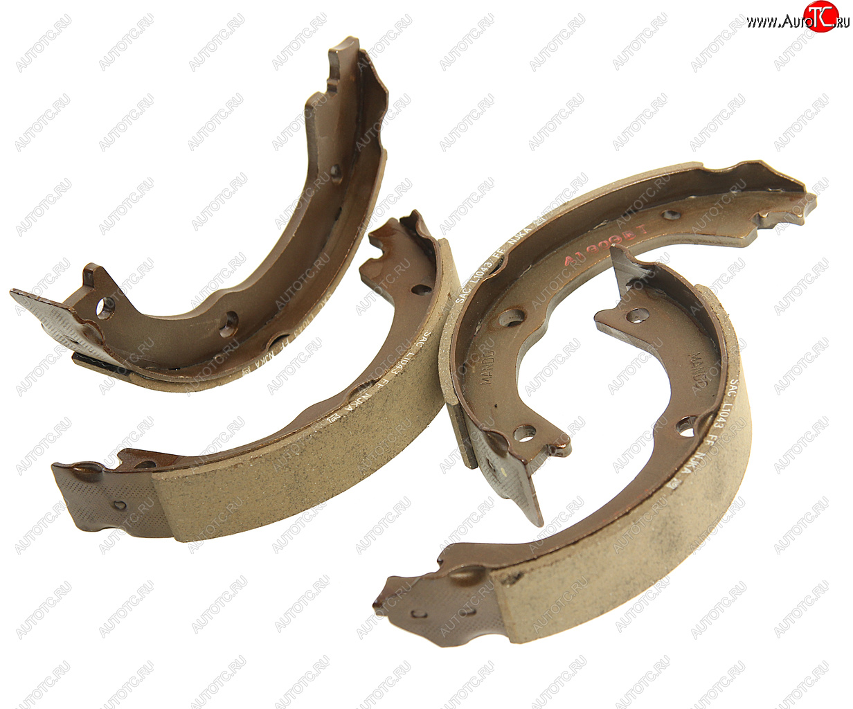4 299 р. Колодки тормозные SSANGYONG Kyron (05-),Rexton (06-) (multi-link) стояночного тормоза (4шт.) MANDO MANDO ex4833a21000 MANDO ex4833a21000  с доставкой в г. Майкоп