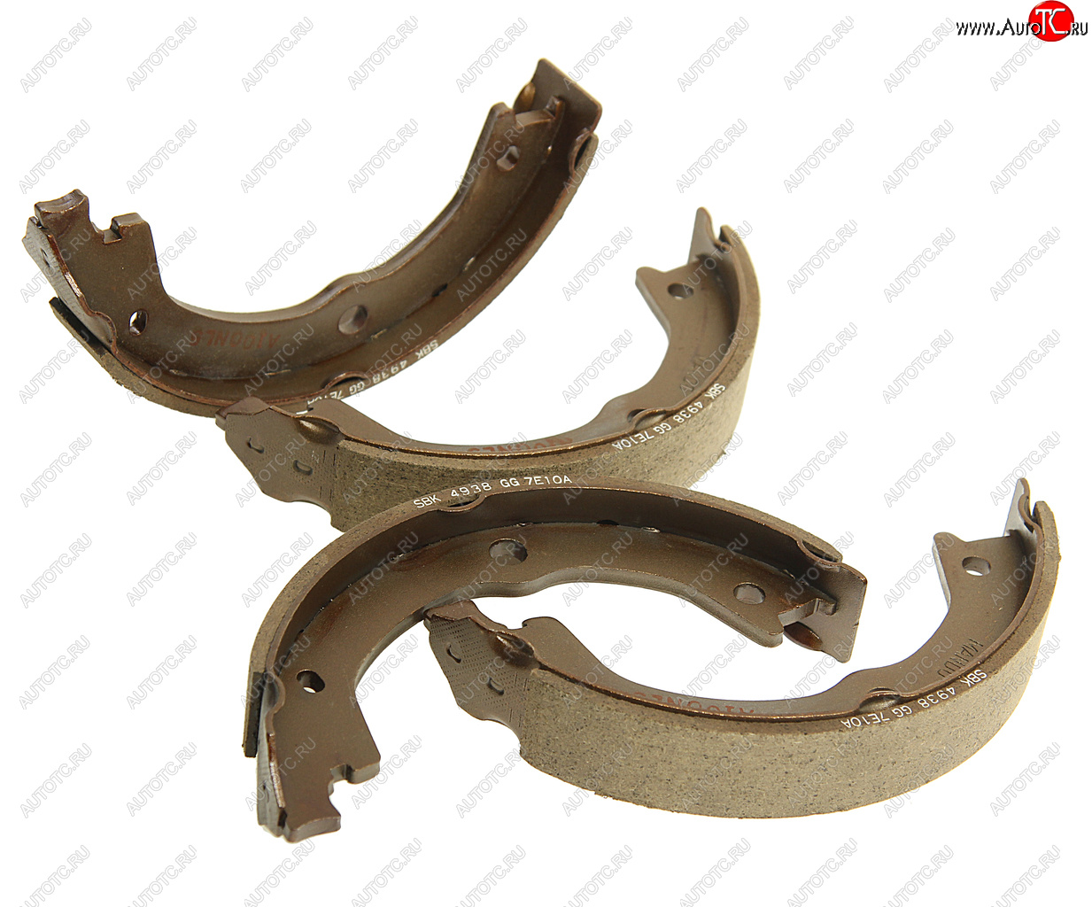 1 179 р. Колодки тормозные SSANGYONG Kyron (06-),Rexton (06-) (EPB) (multi-link) стоян..тормоза (4шт.) MANDO MANDO ex4833a21010  с доставкой в г. Майкоп