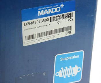 10 599 р. Амортизатор HYUNDAI Santa Fe (09-) передний левый газовый MANDO MANDO ex546502b500  с доставкой в г. Майкоп. Увеличить фотографию 5