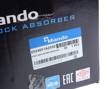 8 699 р. Амортизатор KIA Ceed (12-) передний левый MANDO MANDO ex54651a2550  с доставкой в г. Майкоп. Увеличить фотографию 6