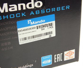 4 799 р. Амортизатор HYUNDAI Santa Fe (00-) передний правый газовый MANDO MANDO ex5466026300 MANDO ex5466026300  с доставкой в г. Майкоп. Увеличить фотографию 6