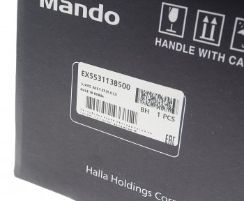 2 659 р. Амортизатор HYUNDAI Sonata EF (98-) задний левыйправый газовый (чашка вверху) MANDO MANDO ex5531138500  с доставкой в г. Майкоп. Увеличить фотографию 4