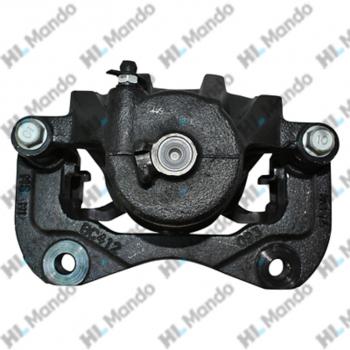 6 499 р. Суппорт HYUNDAI Santa Fe (00-) (2WD) передний левый (с колодками) MANDO MANDO ex5811026000 MANDO ex5811026000  с доставкой в г. Майкоп. Увеличить фотографию 2