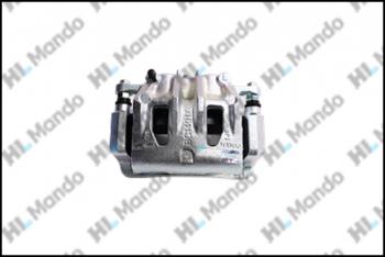 16 999 р. Суппорт HYUNDAI Santa Fe (12-) передний левый (с колодками) MANDO MANDO ex581102w700  с доставкой в г. Майкоп. Увеличить фотографию 1