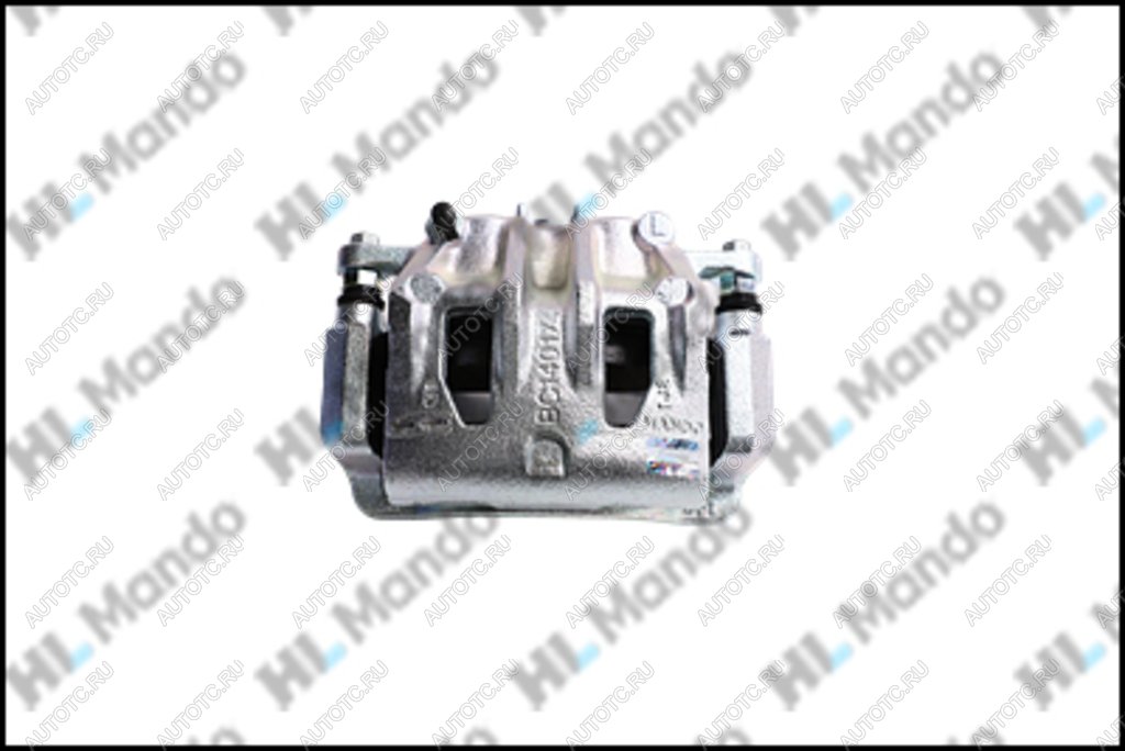 16 999 р. Суппорт HYUNDAI Santa Fe (12-) передний левый (с колодками) MANDO MANDO ex581102w700  с доставкой в г. Майкоп