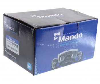 11 799 р. Суппорт HYUNDAI Santa Fe (12-) передний правый (с колодками) MANDO MANDO ex581302w700  с доставкой в г. Майкоп. Увеличить фотографию 5
