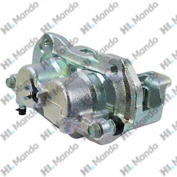 11 999 р. Суппорт HYUNDAI Santa Fe (12-) передний левый MANDO MANDO ex581802wa00 MANDO ex581802wa00  с доставкой в г. Майкоп. Увеличить фотографию 4