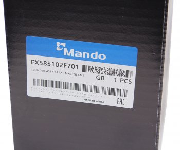 6 349 р. Цилиндр тормозной главный KIA Cerato (07-) (4АТ) (АБС) MANDO MANDO ex585102f701 MANDO ex585102f701  с доставкой в г. Майкоп. Увеличить фотографию 5