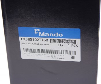 2 689 р. Цилиндр тормозной главный KIA Optima (12-) (АБС) MANDO MANDO ex585102t760 MANDO ex585102t760  с доставкой в г. Майкоп. Увеличить фотографию 6