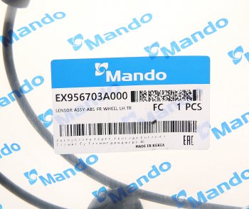 3 069 р. Датчик АБС HYUNDAI Trajet колеса переднего левого MANDO MANDO ex956703a000 MANDO ex956703a000  с доставкой в г. Майкоп. Увеличить фотографию 2