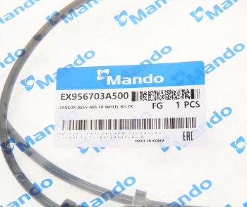 1 739 р. Датчик АБС HYUNDAI Trajet колеса переднего правого MANDO MANDO ex956703a500 MANDO ex956703a500  с доставкой в г. Майкоп. Увеличить фотографию 3