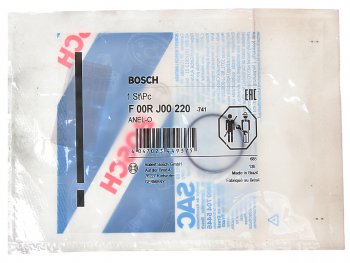 76 р. Кольцо уплотнительное RENAULT форсунки топливной BOSCH BOSCH f00rj00220  с доставкой в г. Майкоп. Увеличить фотографию 2