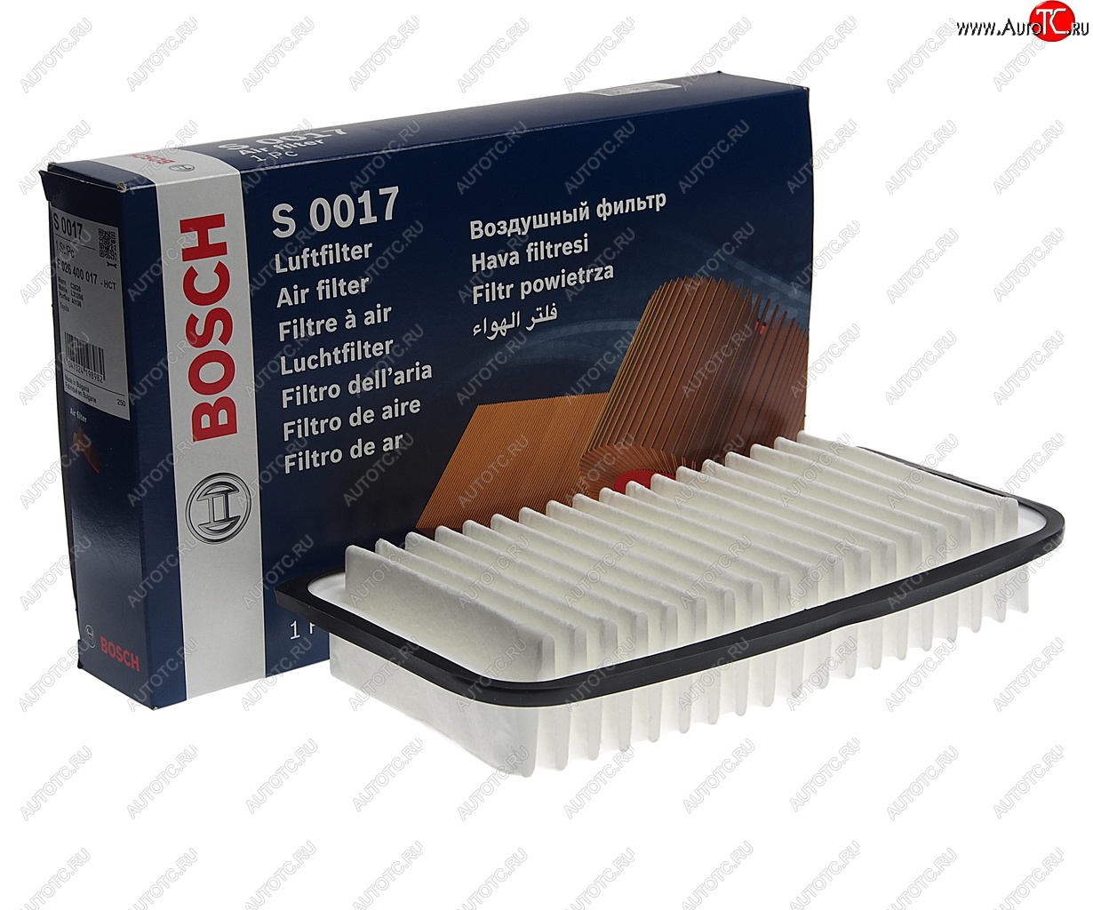 969 р. Фильтр воздушный TOYOTA Avensis (03-),Corolla (02-) BOSCH BOSCH f026400017  с доставкой в г. Майкоп
