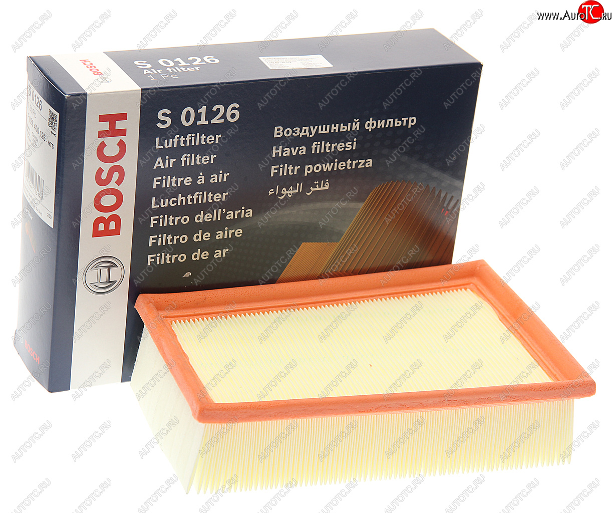 799 р. Фильтр воздушный NISSAN Qashqai (J10) (1.62.0),X-Trail (T31) (2.0) BOSCH BOSCH f026400126  с доставкой в г. Майкоп