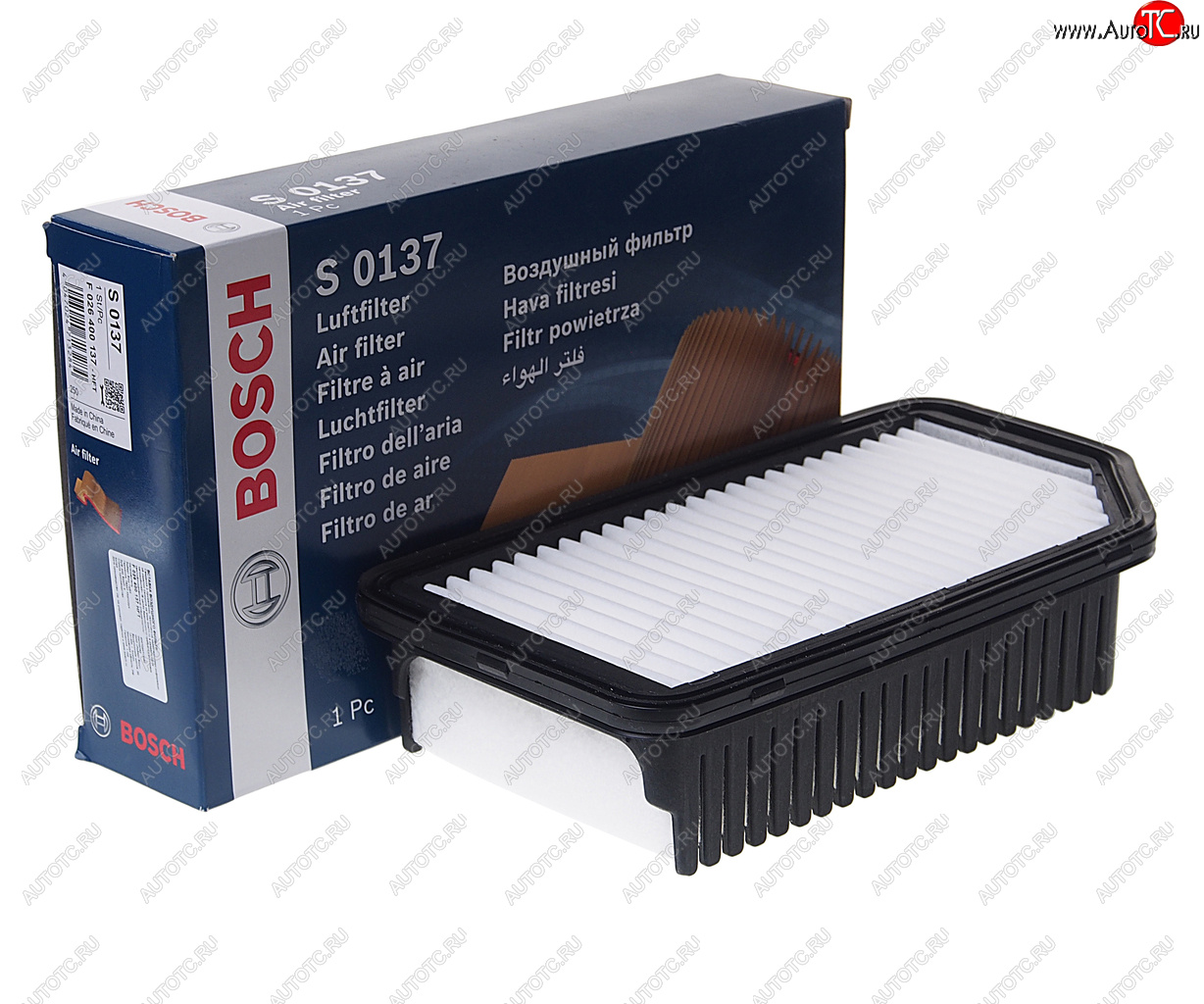 599 р. Фильтр воздушный HYUNDAI i20 KIA Soul (08-) BOSCH BOSCH f026400137 BOSCH f026400137  с доставкой в г. Майкоп
