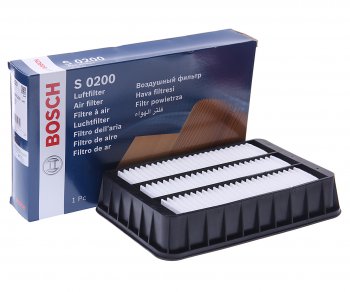 989 р. Фильтр воздушный MITSUBISHI Lancer (07-),Outlander (07-) BOSCH BOSCH f026400200  с доставкой в г. Майкоп. Увеличить фотографию 2