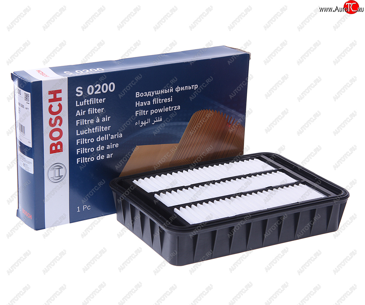 989 р. Фильтр воздушный MITSUBISHI Lancer (07-),Outlander (07-) BOSCH BOSCH f026400200  с доставкой в г. Майкоп