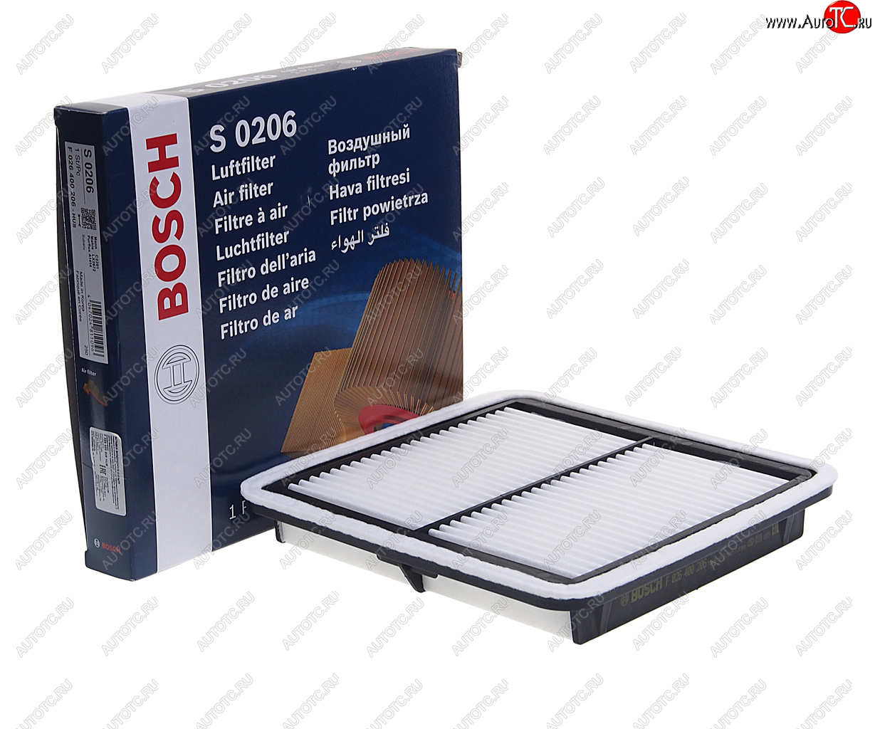 1 469 р. Фильтр воздушный SUBARU Forester (07-),Legacy (03-09) BOSCH BOSCH f026400206  с доставкой в г. Майкоп