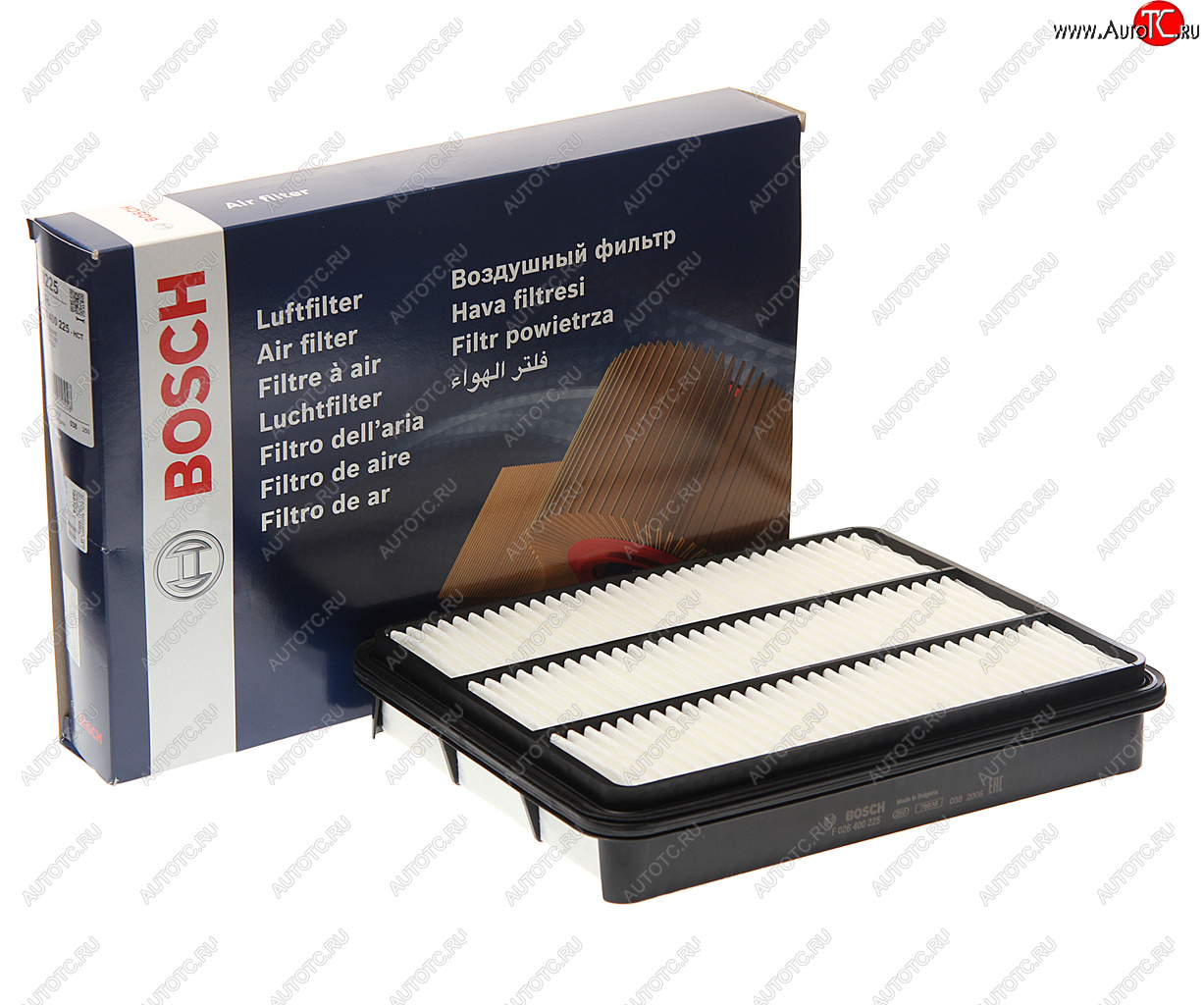 1 229 р. Фильтр воздушный TOYOTA Land Cruiser 120 (05-) (TDI) BOSCH BOSCH f026400225  с доставкой в г. Майкоп