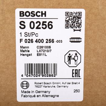 4 999 р. Фильтр воздушный MAN TGL,TGM BOSCH BOSCH f026400256  с доставкой в г. Майкоп. Увеличить фотографию 4