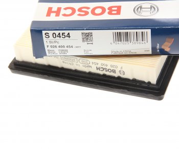 1 199 р. Фильтр воздушный NISSAN Almera (N16E),Primera (P11,P12),X-Trail (T30) BOSCH BOSCH f026400454  с доставкой в г. Майкоп. Увеличить фотографию 2