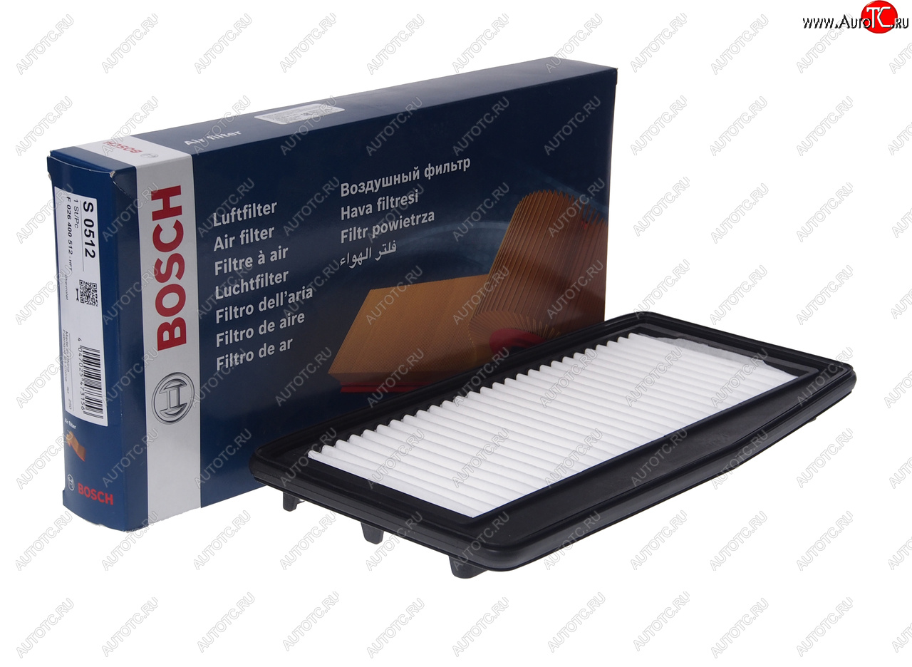 1 089 р. Фильтр воздушный CHEVROLET Spark (10-) BOSCH BOSCH f026400512  с доставкой в г. Майкоп