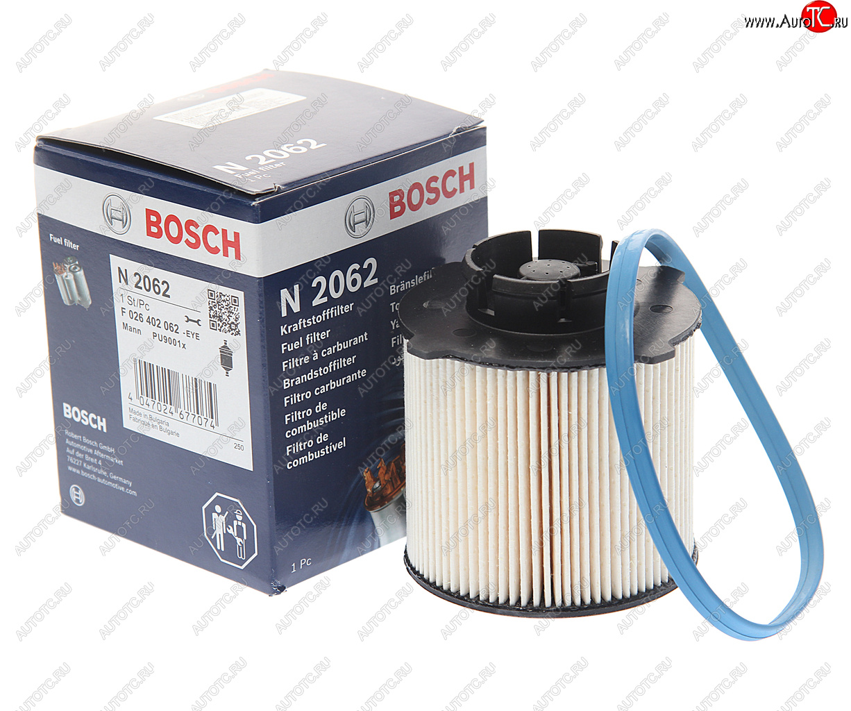 1 959 р. Фильтр топливный CHEVROLET Cruze (09-),Orlando (11-) BOSCH BOSCH f026402062 BOSCH f026402062  с доставкой в г. Майкоп