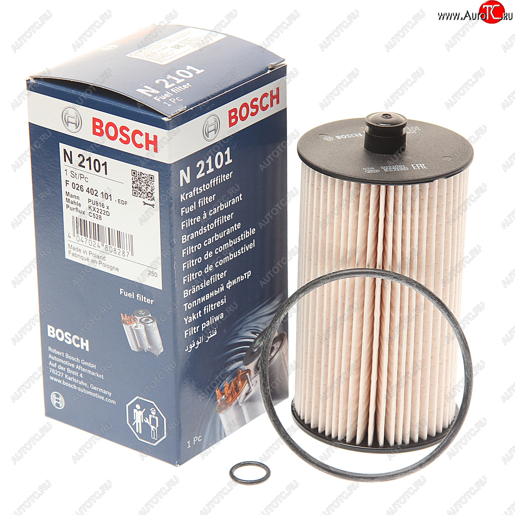 1 799 р. Фильтр топливный VW Cafter BOSCH BOSCH f026402101  с доставкой в г. Майкоп