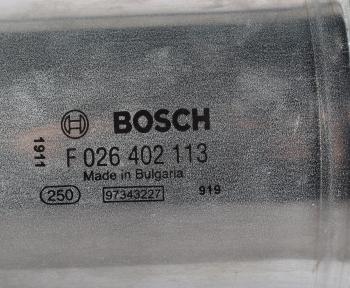 3 199 р. Фильтр топливный LAND ROVER Discovery 3,Range Rover BOSCH BOSCH f026402113 BOSCH f026402113  с доставкой в г. Майкоп. Увеличить фотографию 3